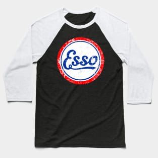 Esso Vintage Scratch Baseball T-Shirt